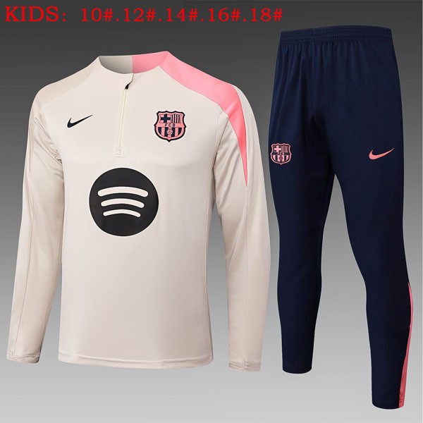 Ninos Sudadera De Training Barcelona 2025/26 Amarillo 5